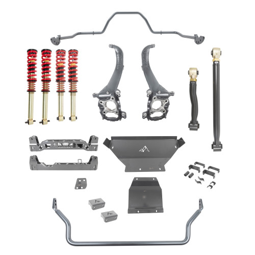 4-7.5 INCH LIFT KIT | FRONT AND REAR TRAIL PERFORMANCE COILOVERS - 152602HK