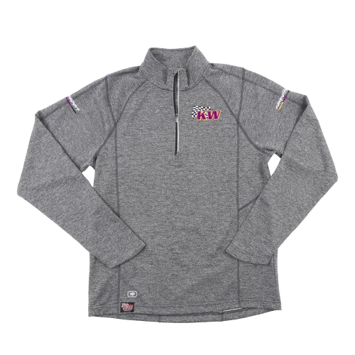 Men's Gray 1/4 Zip Pullover