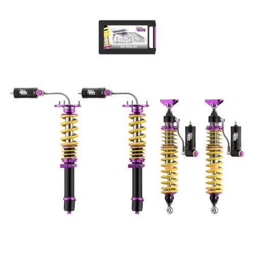 KW V4 RACING KIT (R-COMPOUND; REAR COILOVER CONV.) - 39720319