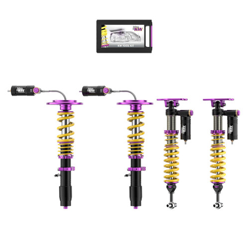 KW V4 RACING KIT (R-COMPOUND; REAR COILOVER CONV.) - 39720338