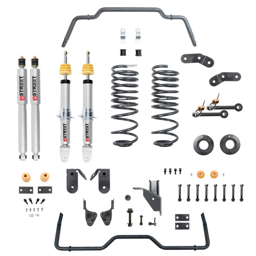 LOWERING KIT W/ ADJUSTABLE FRONT STRUTS & ANTI-SWAYBAR SET - 353001SPS