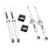 2.5 INCH LEVELING KIT | STRUT SPACERS W/ TRAIL PERFORMANCE SHOCKS - 1030SP