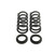 PRO COIL SPRING SET | 2 OR 3 INCH FRONT LOWERING - 23227
