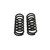 COIL SPRING SET | 1 INCH FRONT LOWERING - 4200