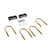 1 INCH LOWERING BLOCK KIT - 6000
