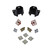 HANGER KIT | 2 INCH DROP (REAR HANGER) - 6408