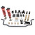 PERFORMANCE HANDLING KIT PLUS W/ DAMPING ADJUSTABLE COILOVERS/SHOCKS - 646HKP