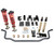 PERFORMANCE HANDLING KIT PLUS W/ DAMPING ADJUSTABLE COILOVERS/SHOCKS - 646HKP