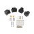 HANGER KIT | 4 INCH DROP (FRONT AND REAR HANGERS) - 6570