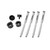 2.5 INCH LEVELING KIT | COIL SPRING SPACERS W/ TRAIL PERFORMANCE SHOCKS - 1032SP