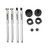2.5 INCH LEVELING KIT | COIL SPRING SPACERS W/ TRAIL PERFORMANCE SHOCKS - 1033SP