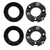2-3 INCH LEVELING KIT | LIFT FRONT STRUT SPACERS AND PRELOAD SPACERS - 34866
