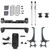 4 INCH LIFT KIT | FRONT SPACERS AND REAR TRAIL PERFORMANCE SHOCKS - 154301BK4