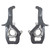 7 INCH LIFT KIT | FRONT SPACERS AND REAR TRAIL PERFORMANCE SHOCKS - 153713BK