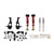 PERFORMANCE COILOVER KIT W/ HEIGHT ADJUSTABLE FRONT COILOVERS - 1040SPC