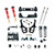 6-8 INCH LIFT KIT | FRONT & REAR TRAIL PERFORMANCE COILOVERS/SHOCKS - 153712TPC