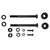 0.5-3 INCH LEVELING KIT | FRONT TRAIL PERFORMANCE COILOVERS ONLY - 154302TPC