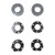 3 INCH LIFT KIT | FRONT AND REAR STRUT SPACERS - 152601BK