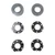 3 INCH LIFT KIT | FRONT AND REAR STRUT SPACERS - 152601BK