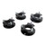 3 INCH LIFT KIT | FRONT AND REAR STRUT SPACERS - 152601BK