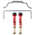 PERFORMANCE HANDLING KIT W/ HEIGHT ADJUSTABLE COILOVERS & SWAY BAR SET - 1105HK
