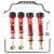 2.5 INCH LEVELING KIT W/ HEIGHT ADJUSTABLE COILOVERS & SWAYBAR SET - 150222HK