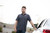 Men's Gray Polo