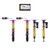 KW V4 RACING KIT (R-COMPOUND; REAR COILOVER CONV.) - 39720338