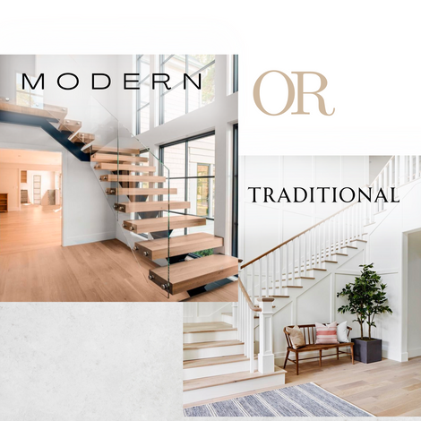 ​Navigating the Staircase Selection: Choosing Between Modern and Traditional Designs