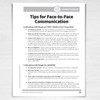Mental Health Lessons for Middle and High School Teacher Lesson Curriculum-tips for face to face communication