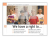 We have a Right, Poster from the Bullying prevent series of (8) Posters