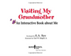 Visiting My Grandmother Interactive Book About Me