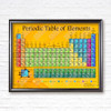 03-PS154 Periodic Table of Elements in Yellow