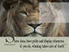 Paul Bryant Show Class, Have pride and display character poster image, Lion