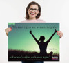 Human Rights are woman's rights poster fromHumanity For Equality  (Series of 6) © Jaguar Educational LGBTQ Poster Equality Series