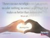 Deserving of Love Poster fromHumanity For Equality  (Series of 6) © Jaguar Educational LGBTQ Poster Equality Series