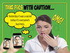 Pics with Caution  Poster from the Pic & Click with Caution (Series of 8) of Posters © Copyright Jaguar Educational