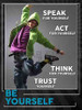 Be Yourself-Teen Poster in from the Positive Teens  (Series of 10)Posters © Jaguar Educational Inc