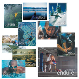 03-PS131 SERIES OF 10 PRODUCT IMAGE E3, Endure, Evolve, Excel Poster Series