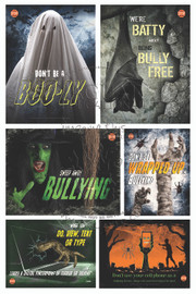 Sweep away bullying Halloween decor poster series of 6, available in multiple sizes and media formats.poster/banner Jaguar Educational Sweep away bullying Halloween decor poster series of 6, available in multiple sizes and media formats.poster/banner Jaguar Educational