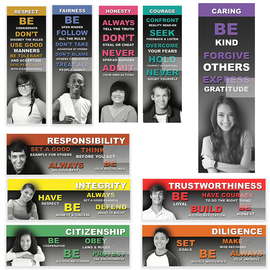 Product image of Character Counts Power Posters (Series of 5) © Copyright Jaguar Educational Inc Product image of Character Counts Power Posters (Series of 5) © Copyright Jaguar Educational Inc