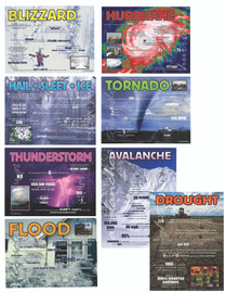 wild weather poster series of 8