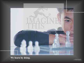 Learn by Doing Chess poster from the Power of Learning Series of (6) 03-PS17-6