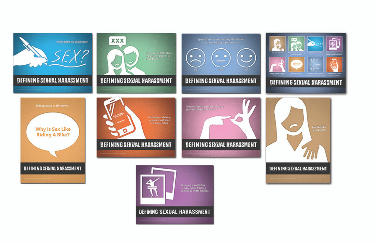 Defining Sexual Harassment Poster SEries