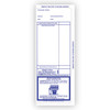 Blue Pre-Printed Two Column Addendum Sticker Form #ADD-1-#8267