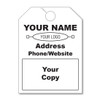 CUSTOM Mirror Hang Tags 8 1/2" x 11 1/2"