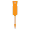 Arrow ID Tags - IMPRINTED (VT-#275C) orange
