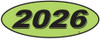 Vinyl Highlights Oval Model Years Green-Black