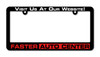 Screen Printed (Flat) License Plate Frames 2 color