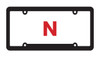 Raised Letter License Plate Frames (#4875) N Raised Letter License Plate Frames (#4875) N